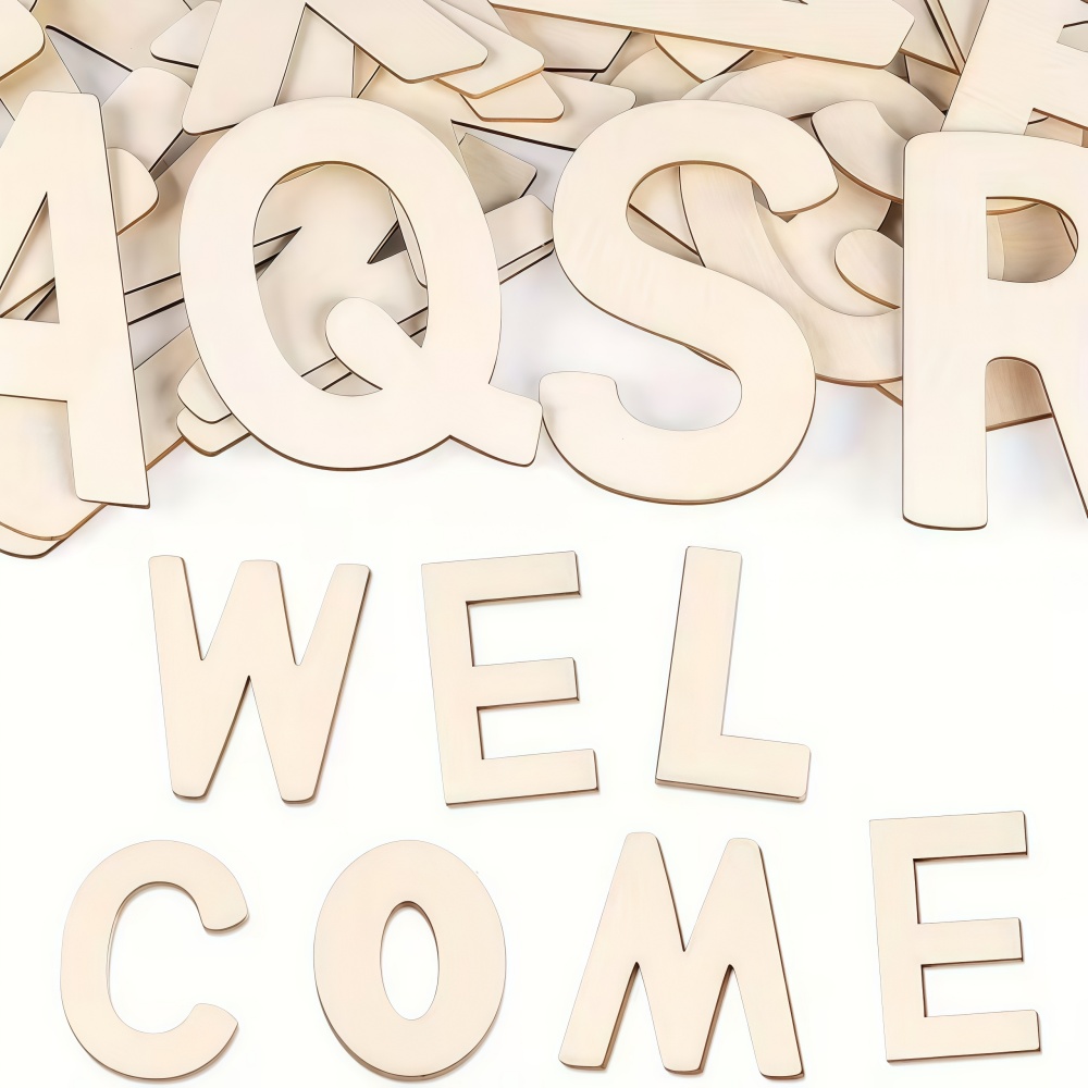 26pcs Designable Wood Letters  - đánh giá và giá Oud Wood Chip