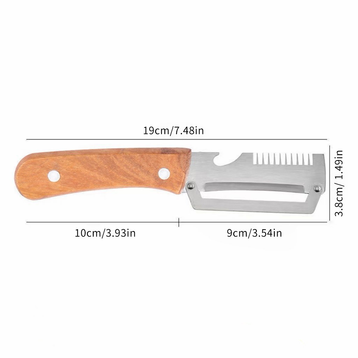 Stainless Steel Peeler With Wo - đánh giá và giá Oud Wood Chip