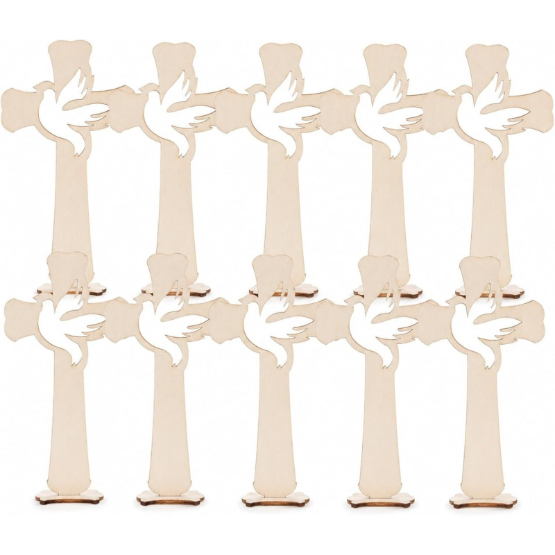 Wooden Peace Dove Cross Slices - đánh giá và giá Oud Wood Chip