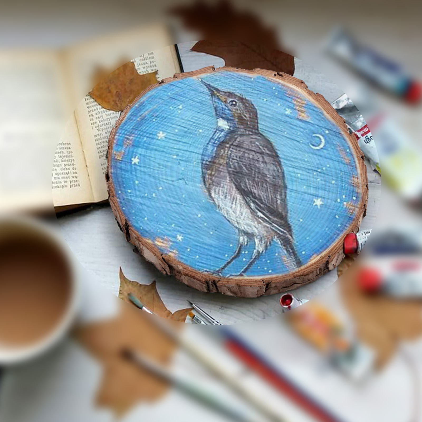 12pcs Wood Slices  Thicken Pin - đánh giá và giá Oud Wood Chip