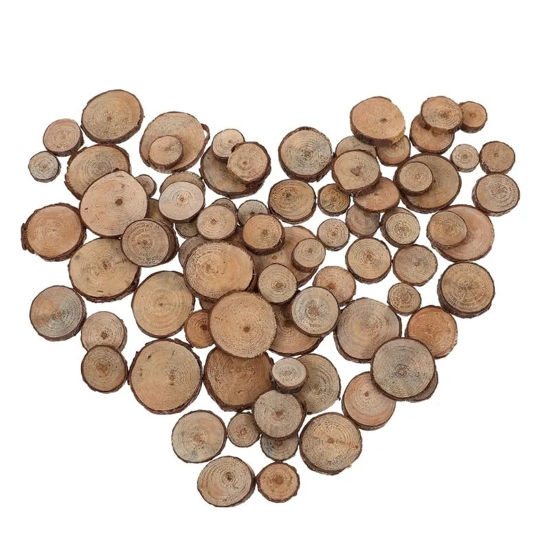 30PCS 1-3CM Unfinished Wood Sl - đánh giá và giá Oud Wood Chip