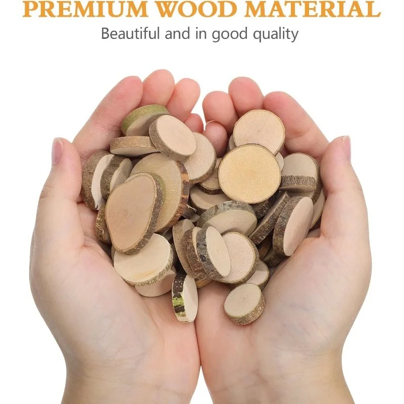 30PCS 1-3CM Unfinished Wood Sl - đánh giá và giá Oud Wood Chip