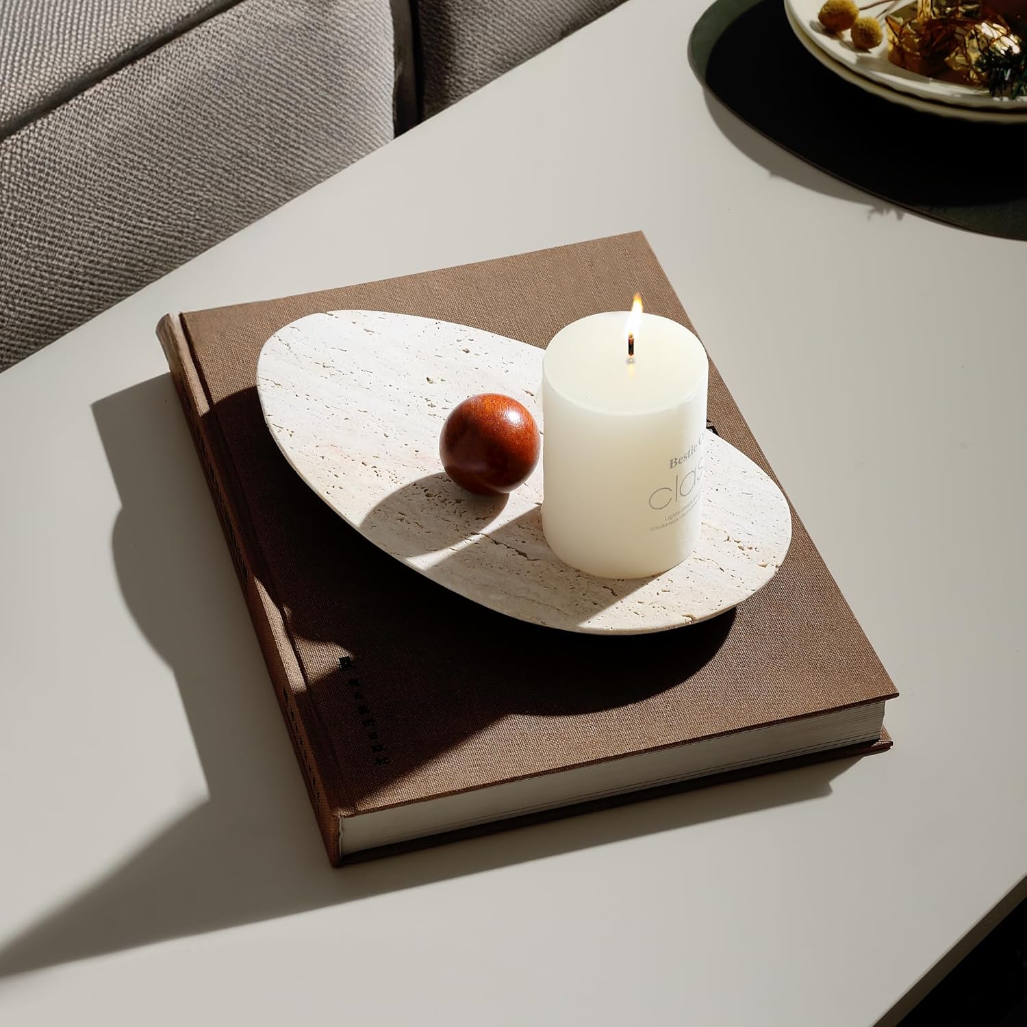 Travertine Vanity Tray for Bat - đánh giá và giá Perfume Fragrance House